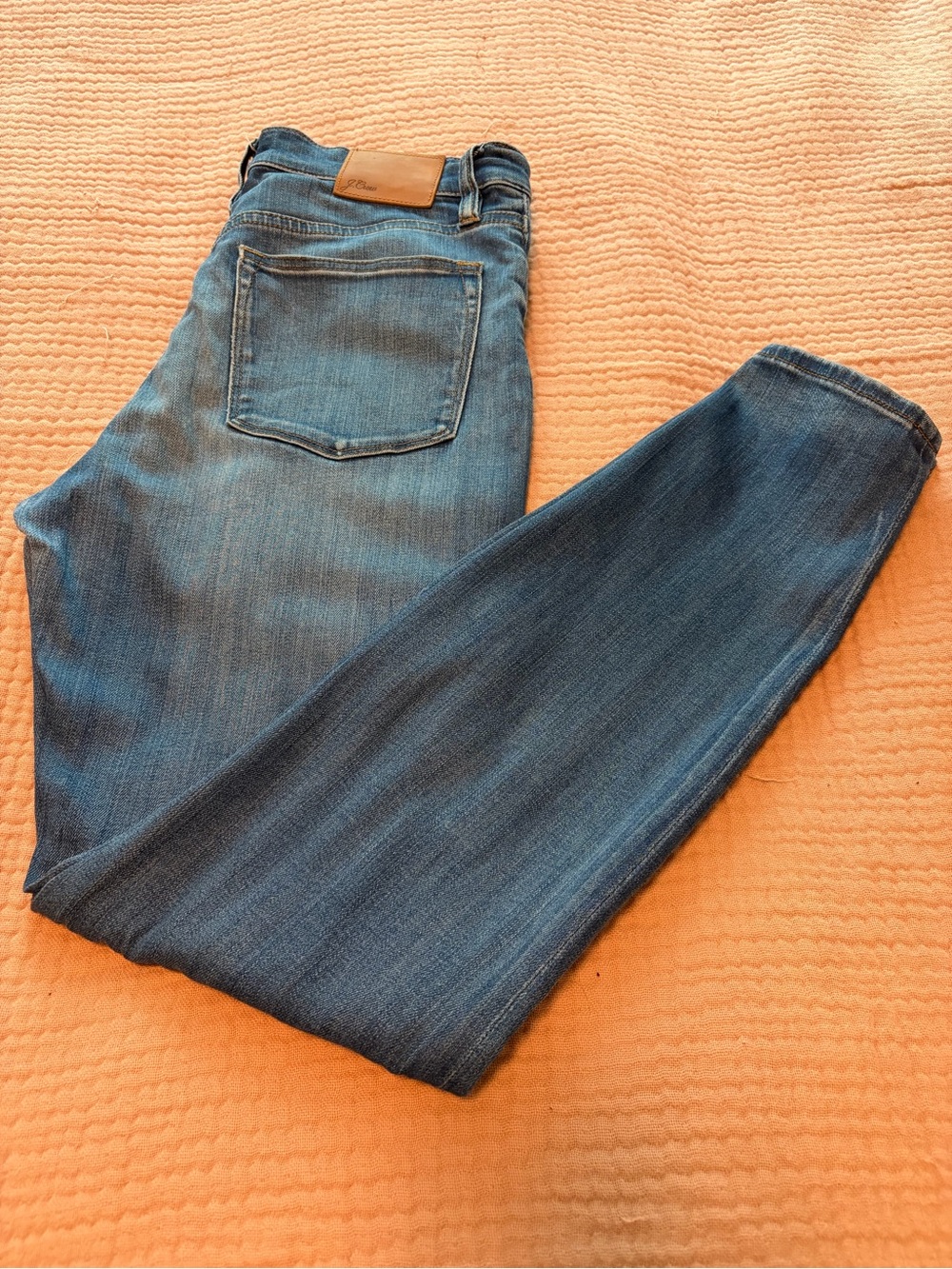 J. Crew Slim Straight Blue Denim Jeans